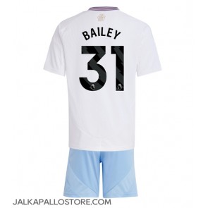 Aston Villa Leon Bailey #31 Vieraspaita Lapsille 2024-25 Lyhythihainen (+ shortsit)